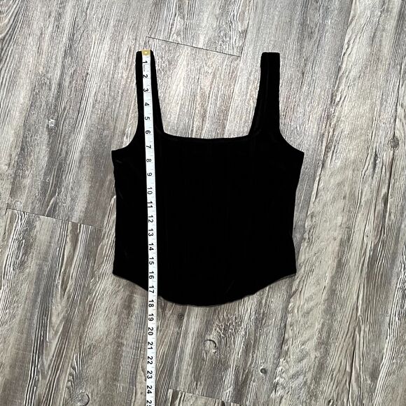 Express Velvet Body Contour Collection Corset Top with Boning S - Picture 6 of 6